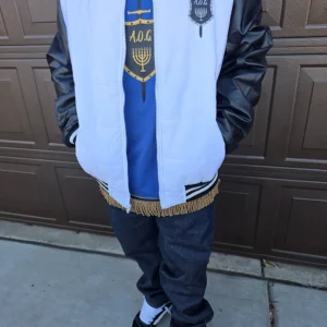 Zip Up Bomber Jacket